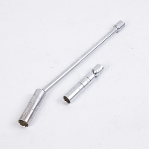 <b>Socket</b> Wrench 1/2 In Chromium Vanadium Steel Nickel Plated Industrial Grade Air Screwdriver Sleeve Extended Ratchet Tool - Product Image 1