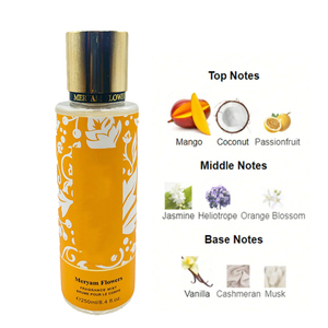Spray Corporel <span class=keywords><strong>Arabe</strong></span> de Haute Qualité 250 ml, <span class=keywords><strong>Parfum</strong></span> Floral Longue Durée pour Femme, Vente en Gros - Product Image 4