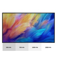 Ticari Menü Panosu LCD Dijital Tabela 500-2000nit CMS Yazılımı ile Restoranlar ve Kamusal Alanlar için Toptan Satış