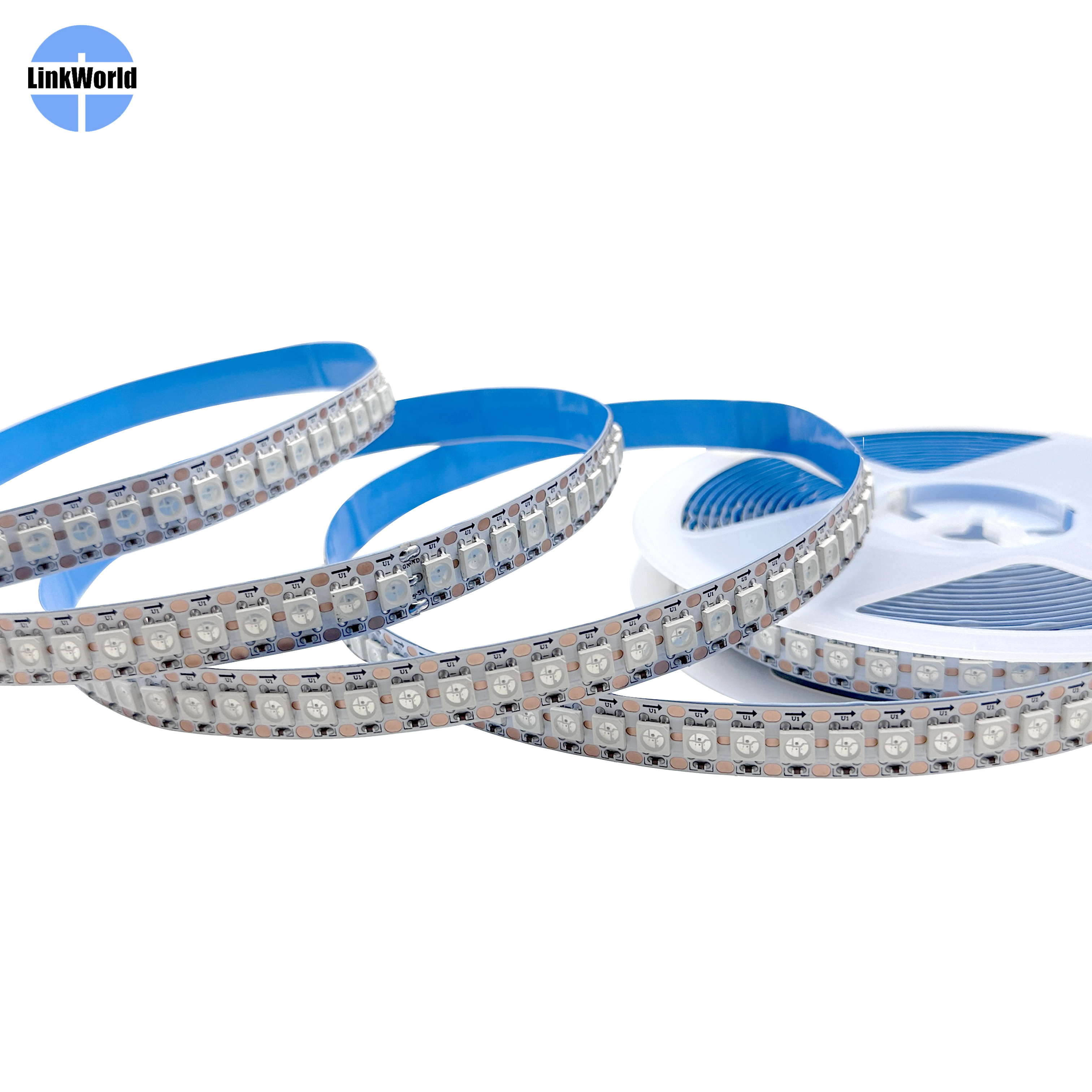 WS2812B Addressable LED Strip Light - 5V RGB 5050 Programmable Smart Pixel Light