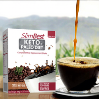 Café Instantáneo en Polvo Acorn Whale OEM/ODM, con Chocolate, Hierbas y Características Keto para Adelgazar, con Efecto Quemagrasas, 2 Años de Duración