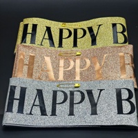 Couronne de fête pour filles, bandeau décoratif pour anniversaire, accessoire photo, ruban de coiffure semi-artisanal en tissu