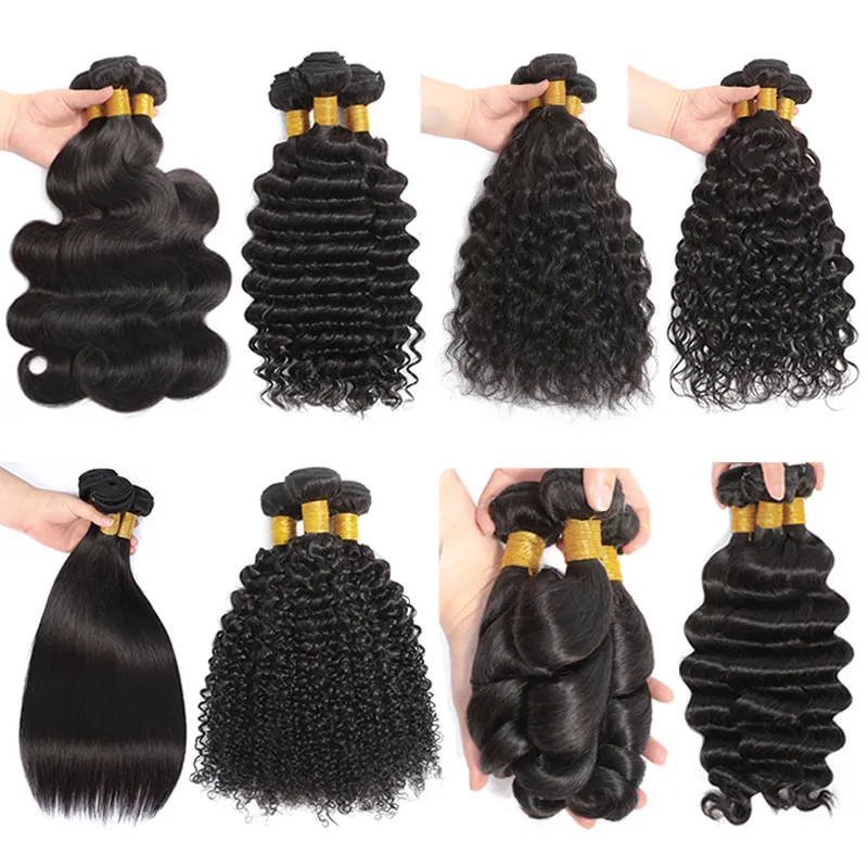 28 Inch Curly Bundle Brazilian Indian Weave Thick Virgin Raw Cuticle Aligned Human Hair Bundles