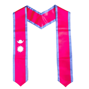 Commercio all'ingrosso di Stole di <span class=keywords><strong>laurea</strong></span> <span class=keywords><strong>in</strong></span> bianco personalizzate con Logo di sublimazione per adulti - Product Image 4