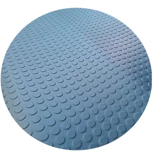 圆形螺柱防滑橡胶地板/垫