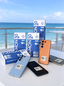 สมาร์ทโฟนแอนดรอยด์แท้ Camon 50 Pro ขายดี หน้าจอ 7.3 นิ้ว รองรับ 5G ปลดล็อคแล้ว มีหลายสี สำหรับขายส่ง - Product Image 3