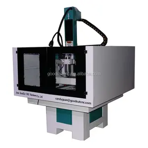 XYZ Trục Khuôn Cắt Router Nhỏ CNC Machine Đối Với Kim Loại