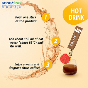 Orange C <span class=keywords><strong>Pamplemousse</strong></span> C Citron C <span class=keywords><strong>Café</strong></span> instantané style américain saveur américaine Poudre de <span class=keywords><strong>café</strong></span> instantané Arabica <span class=keywords><strong>Café</strong></span> noir - Product Image 2