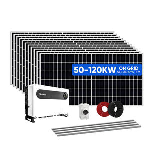 ชุดระบบพลังงานแสงอาทิตย์ไฮบริดแบบครบชุด 5Kw 10Kw 20kw 30Kw พร้อมแผงโซลาร์เซลล์แบบติดตั้งบนพื้นดิน MPPT สำหรับที่อยู่อาศัย Bettenergy - Product Image 1