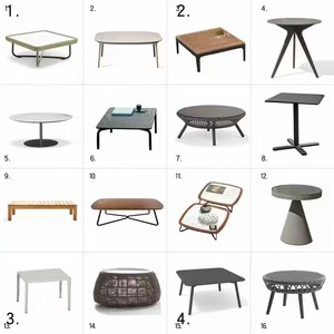 Offre Spéciale : Ensembles <span class=keywords><strong>de</strong></span> Canapés d'Extérieur Modernes en Rotin avec Cadre en Aluminium et Dossier Haut pour Patio Privé - Product Image 6
