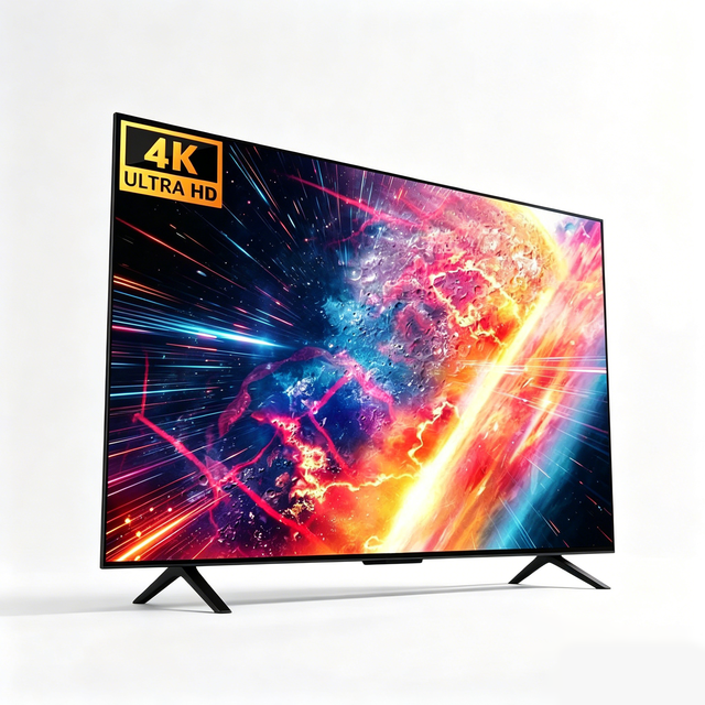 Factory Delivery OEM 43 50 55 60 65 75 Inch 4K Ultra HD Android WiFi Hotel Use Flat Screen LED Smart TV