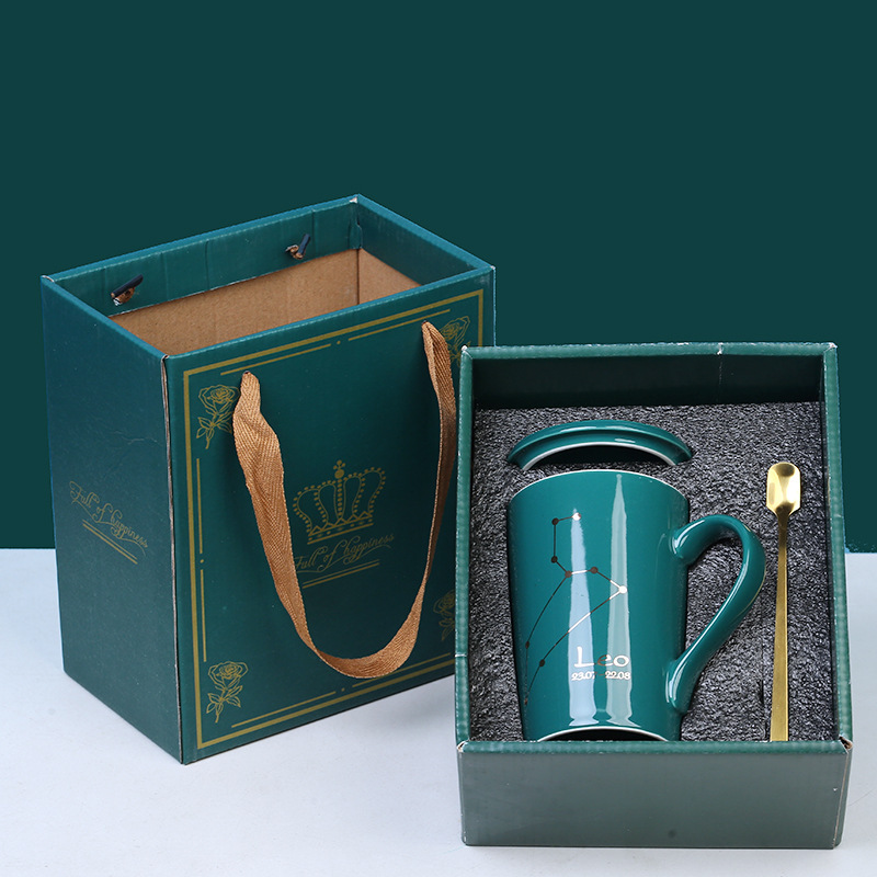 Coffret cadeau No12 vert foncé vert léo