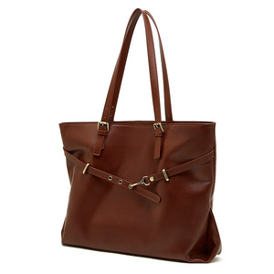 Sac fourre-tout en cuir de vachette tendance pour femme, marron et noir, sac à bandoulière en cuir, sacs à main pas chers pour femmes, vente en gros depuis la Chine - Product Image 5