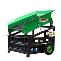 Tamis vibrant portable mini 200 kg, tamis mobile manuel pour terre, sable, compost, usage jardin et construction