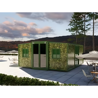 Maison préfabriquée mobile de luxe extensible en conteneur de 30 pieds, 40 pieds, 20 pieds, prête à l'emploi, villa préfabriquée à 5 chambres, maison portable