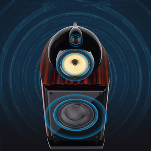 ONL-011 Version améliorée <span class=keywords><strong>DM8</strong></span> Enceinte bibliothèque Hi-Fi 8 pouces avec médium 6,5'' et tweeter 4,5'', Sensibilité 89dB - Product Image 4