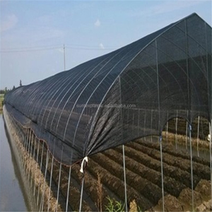 Toile d'ombrage agricole noire, filet d'ombrage, 80% d'ombrage, couverture d'ombrage noire pour serre - Product Image 6
