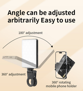 2025 Nhà Máy Cung Cấp 99 <span class=keywords><strong>LED</strong></span> Điện Thoại Di Động Nhỏ Sạc Mô Hình Điền Ánh Sáng Cho Youtube Sống Trọng Lượng Nhẹ Xách Tay Mini <span class=keywords><strong>Clip</strong></span> - Product Image 6