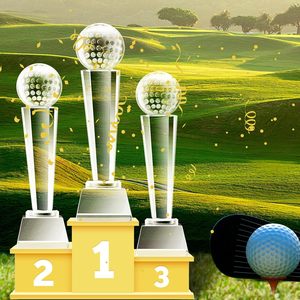 Trophées de championnat à bas prix pour les compétitions de basket-ball/golf Trophée en cristal transparent le prix du vainqueur de <span class=keywords><strong>la</strong></span> première place - Product Image 3