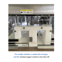 Machine de remplissage automatique électrique pour bouteilles de dattes et de noix, avec purge d'azote et pesage PLC haute précision à 10 têtes, pour l'industrie agroalimentaire