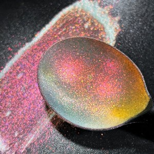 Pigmento camaleón ultrafino, polvo cromado que cambia de color, efecto espejo multicolor, polvo camaleón para decoración de uñas - Product Image 1
