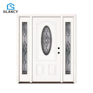 <span class=keywords><strong>Porte</strong></span> simple en <span class=keywords><strong>bois</strong></span> massif de style rétro avec surface finie en verre pour l'intérieur, fabriquée en Chine, élément <span class=keywords><strong>d</strong></span>écoratif - Product Image 5