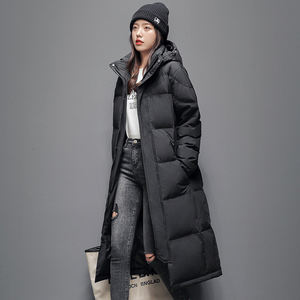 <span class=keywords><strong>Doudoune</strong></span> longue en duvet de canard, résistante au <span class=keywords><strong>froid</strong></span>, avec <span class=keywords><strong>grand</strong></span> col en fourrure, <span class=keywords><strong>pour</strong></span> l'hiver, vêtement de travail, épaisse, personnalisable, <span class=keywords><strong>pour</strong></span> couple, modèle transfrontalier - Product Image 2