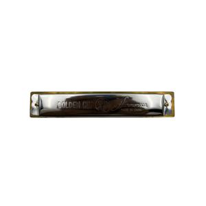 <span class=keywords><strong>Harmonica</strong></span> diatonique professionnel Seasound 20 trous en Do, durable/éco-responsable, gobelet doré JH020, plastique ABS, cuivre, argent, résine - Product Image 4