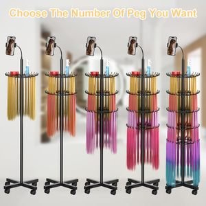 Soporte para Extensiones de Cabello con 140 Pernos y Soporte para Teléfono para Exhibir y Separar el Cabello - Product Image 3