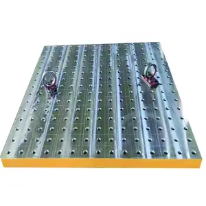 Mesa de solda 2d de ferro fundido totalmente automática Mesa de braçadeira 2d