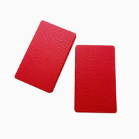 Miroir compact carré pliable portable en cuir grainé doré de haute qualité, double face floqué, idéal comme cadeau