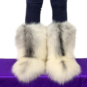 <span class=keywords><strong>Stivali</strong></span> <span class=keywords><strong>Invernali</strong></span> <span class=keywords><strong>Caldi</strong></span> in Peluche da Donna, <span class=keywords><strong>Stivali</strong></span> in Vera Pelliccia di Tendenza, Nuovo Design, <span class=keywords><strong>Stivali</strong></span> da Neve Pelosi alla Moda, Taglie Forti - Product Image 6