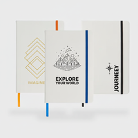 Carnet A5 en cuir PU avec logo personnalisé, couverture rigide, 100 feuilles, journal d'affaires, agenda de bureau, papeterie scolaire, agenda d'écriture