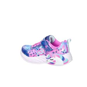 Skechers Sneakers da bambina blu con luci, scarpe da passeggio, taglia 303063L - Product Image 3