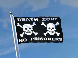 Drapeaux et Bannières Personnalisés Imprimés Numérique en Polyester 150D, 3x5 pieds, Couleurs Vives, Vente en Gros Directe Usine Chine, Drapeaux de Pirates Pas Chers - Product Image 2