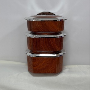 Offre Spéciale : Lot de 3 Boîtes <span class=keywords><strong>Repas</strong></span> Isothermes Carrées en Acier Inoxydable à Triple Compartiment, Isolation 16 Heures, Anti-Fuite et Scellées - Product Image 3