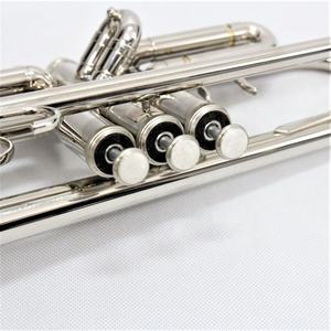 Trompeta de estudiante niquelada de alta calidad, Trompeta C a buen precio con tono BB - Product Image 2