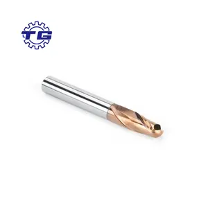 TG R5 * 10D * 200L CNC freze Bit çimentolu karbür kaba 2 flüt topu burun çelik frezeler