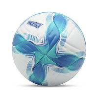 Ballon de football thermocollé sur mesure taille 5, imperméable en PU, pour compétition adulte, vente en gros