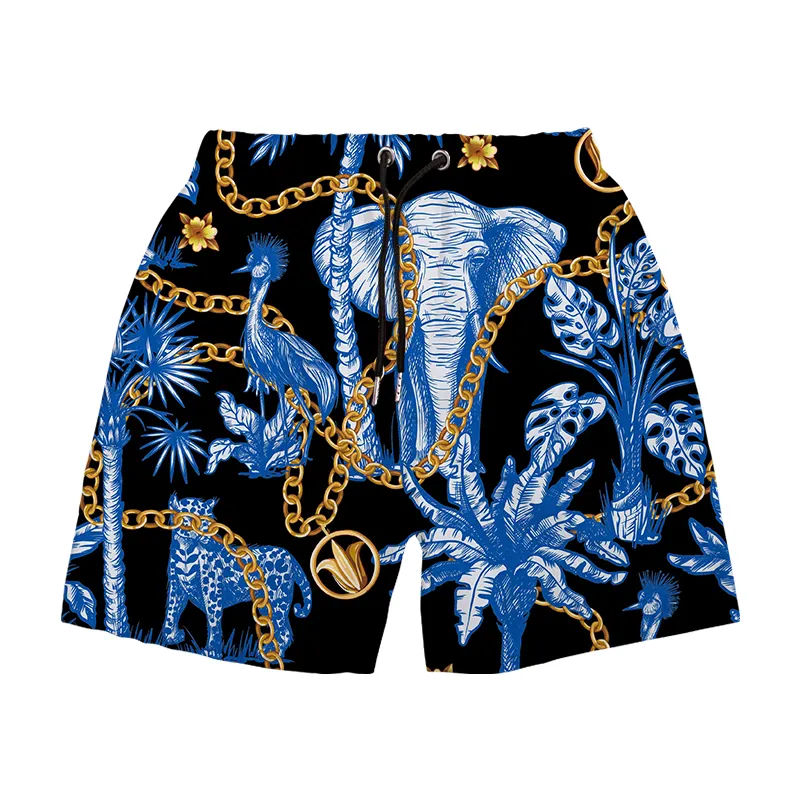 OEM Design Factory Custom Summer Elastic Waist Mens Running 100% Polyester drawstring Swim Mesh Beach Surf Shorts