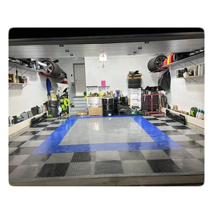 Pvc Garage Floor <b>Tiles</b> Heavy Duty Interlocking /removable <b>Plastic</b> Warehouse Floor Mats - Product Image 4