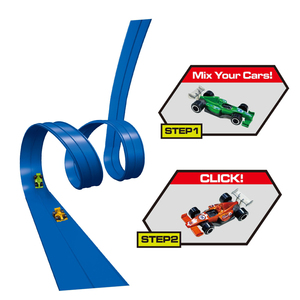 <span class=keywords><strong>Pista</strong></span> <span class=keywords><strong>de</strong></span> Carreras Flexible para Niños, Juguete <span class=keywords><strong>de</strong></span> Alta Venta, Compatible con Autos <span class=keywords><strong>Hot</strong></span> <span class=keywords><strong>Wheels</strong></span>, Pistas Enrollables Portátiles <span class=keywords><strong>de</strong></span> 2 Carriles con Ventosas Resistentes - Product Image 2