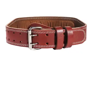 Toptan buffalo deri güç kaldırma kaymaz kemer spor halter kemerler sbd kolu powerleather kemer 13mm