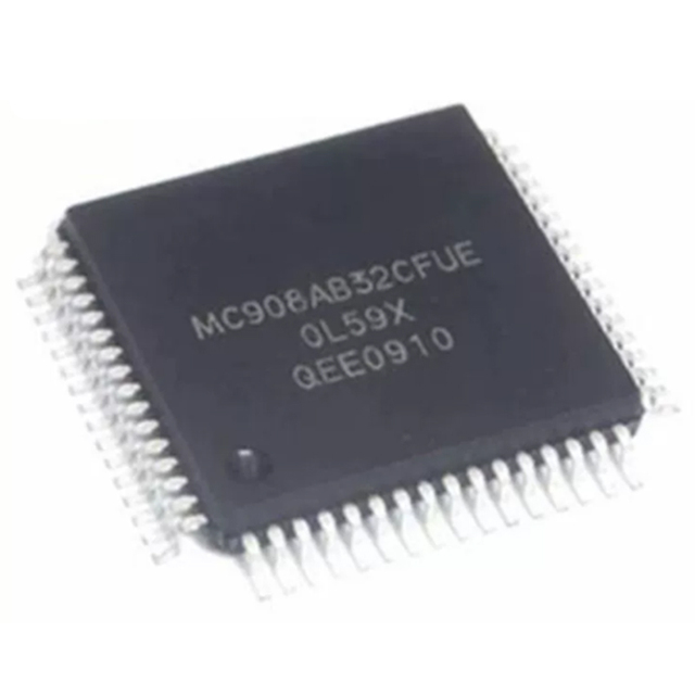New Original MC68HC908AB32CFU QFP64 Microcontroller Chip