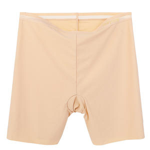 Mutande di Sicurezza Senza Cuciture per Donne Taglie Forti, Boxer a Vita Alta in Nylon con Gamba Lunga e Fondo in Cotone, Intimo Femminile Tipo Boyshort - Product Image 3