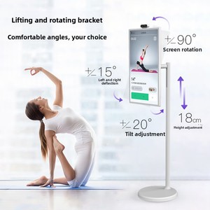 <b>Portable</b> LED Smart <b>TV</b> 32/2 Android 13 1080p White With Stand 2.0Hz for Home Camping Office <b>Portable</b> White Des - Product Image 2