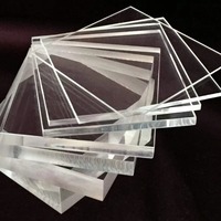 Plaque acrylique PMMA extrudée transparente sur mesure, épaisseur de précision, panneau plastique transparent découpé sur mesure pour la protection