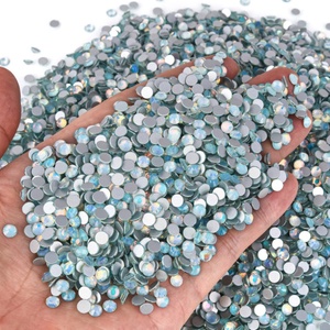 Piedras de Cristal Planas sin Fijación en Caliente, SS3-SS50, Gemas de Alta Calidad para Decoración de Uñas, Piedras Brillantes - Product Image 3