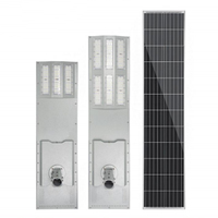 Lampadaire solaire LED WERISE IP65 tout-en-un pour éclairage extérieur, avec charge MPPT et contrôle IA, pour autoroutes et routes