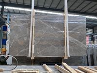 Carreaux et dalles de marbre gris foncé Maya pour revêtements de sol et murs